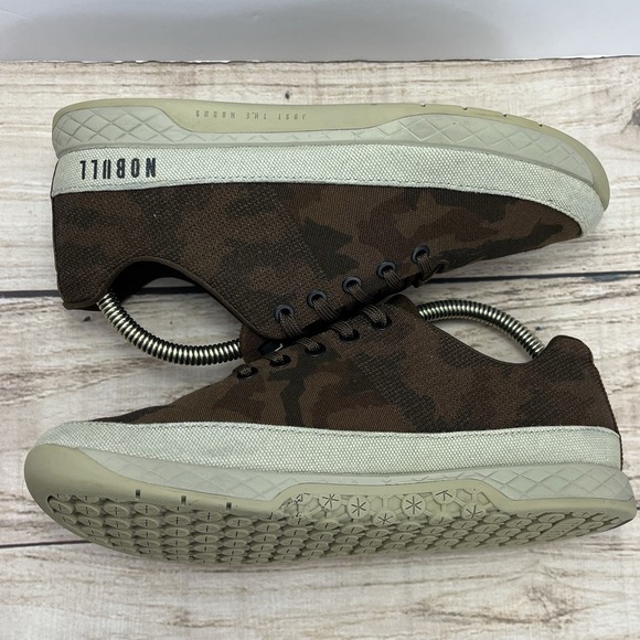 NOBULL Camo Canvas Trainer Running Shoes Sneakers Men's Athletic Sz 8.5M/W 10 - Picture 6 of 10